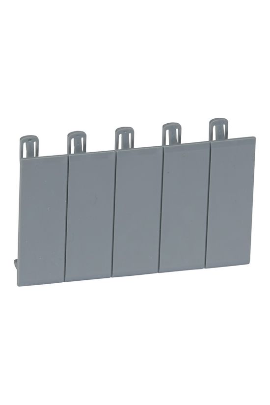 Modultakaró 5M műanyag szürke 87.5mmx 52mmx Plexo LEGRAND - 001961