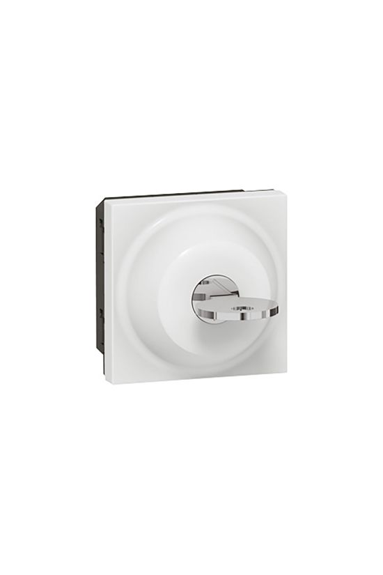 Mosaic 101 1P kapcsoló kulcsos betét közp. fedéllel fehér süllyesztett csavaros IP41 1- LEGRAND - 077072