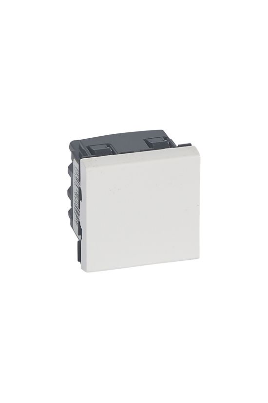 Mosaic 106 váltókapcsoló moduláris fehér modultartó csavaros IP41 1- billentyű/gomb LEGRAND - 077092