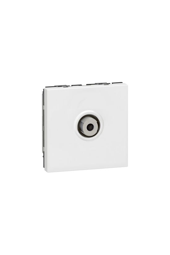 Mosaic antenna aljzat modul F TV süllyesztett fehér 1-kimenet végzáró 1dB/860MHz LEGRAND - 078780