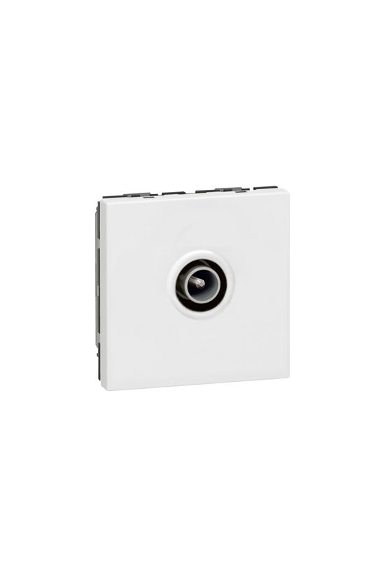 Mosaic antenna aljzat modul TV csillagpontos süllyesztett fehér 1-kimenet végzáró LEGRAND - 078782