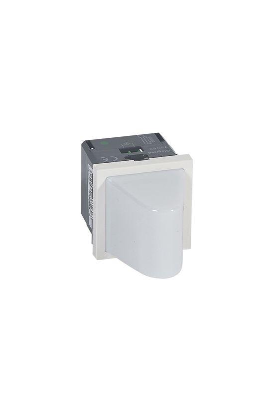 Mosaic jelzőlámpa betét központi fedéllel 0.7W 24V zöld-fényű süllyesztett műanyag fényes LEGRAND - 078562