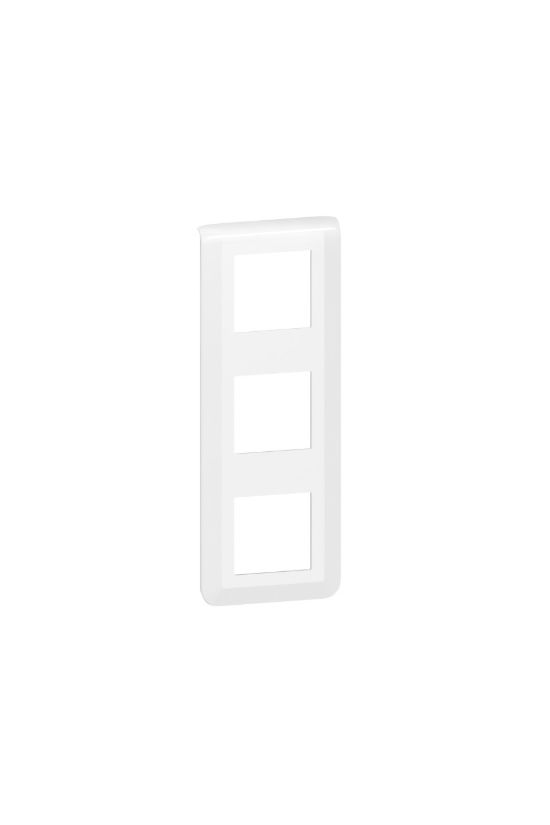 Mosaic keret 3x2 modulos 3-es függőleges műanyag fehér kezeletlen LEGRAND - 078823L