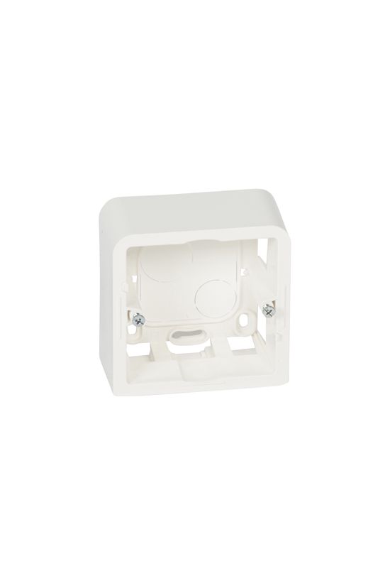 Mosaic kiemelődoboz 1-es vízszintes és függőleges fehér műanyag IP2X LEGRAND - 080281