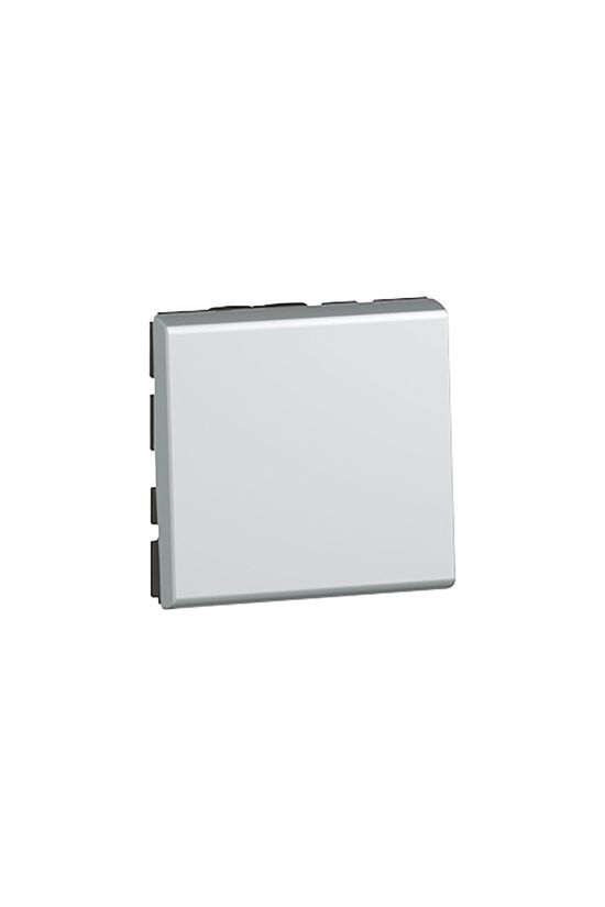 Mosaic N101 nyomó 2M moduláris 1- billentyűs 1z alumínium IP31 süllyesztett dmax. műanyag LEGRAND - 079240