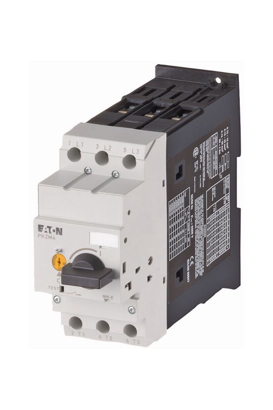 Motorvédő kapcsoló 3P 25-32A-hő 50kA fix termomágneses csavaros PKZM4-32 EATON - 222353