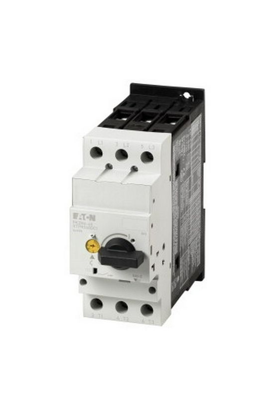 Motorvédő kapcsoló 3P 32-40A-hő 50kA fix termomágneses csavaros PKZM4-40 EATON - 222354