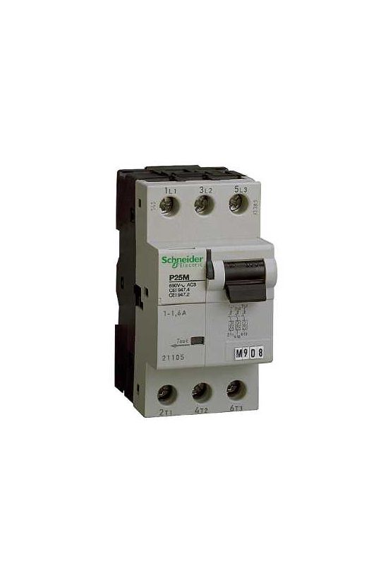 Motorvédő kismegszakító 3P 18A K-jelleg 400V AC 100kA/60947 Acti9 P25M Schneider - 21111