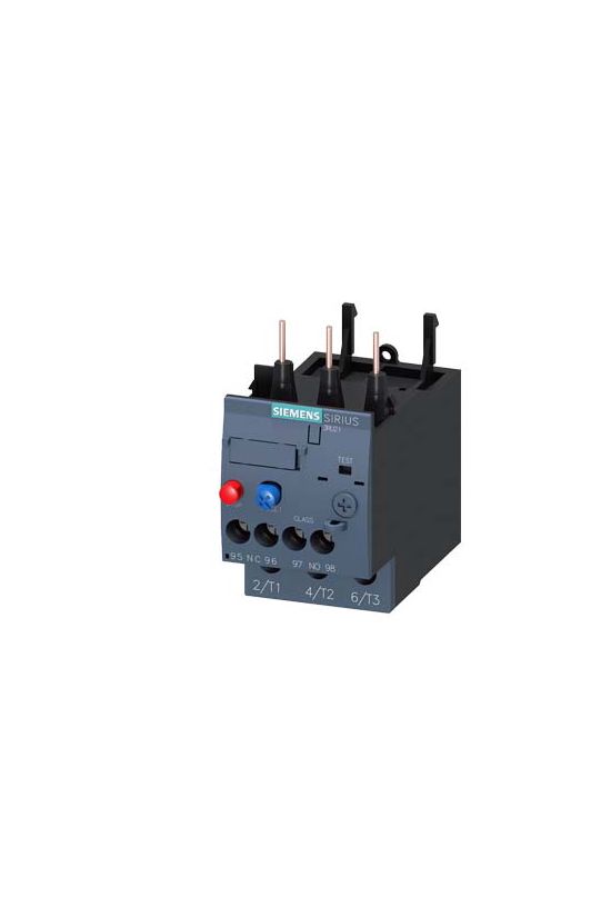 Motorvédő relé (hőkioldó) 11-16A 1ny 1z csavaros CLASS10 SIRIUS SIEMENS - 3RU2126-4AB0