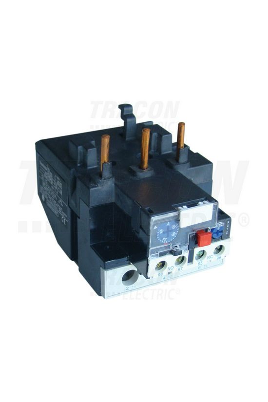 Motorvédő relé (hőkioldó) TR1D-hez 55-70A 1-ny 1-z ráépíthető csavaros CLASS10A TRACON - TR2HD3361