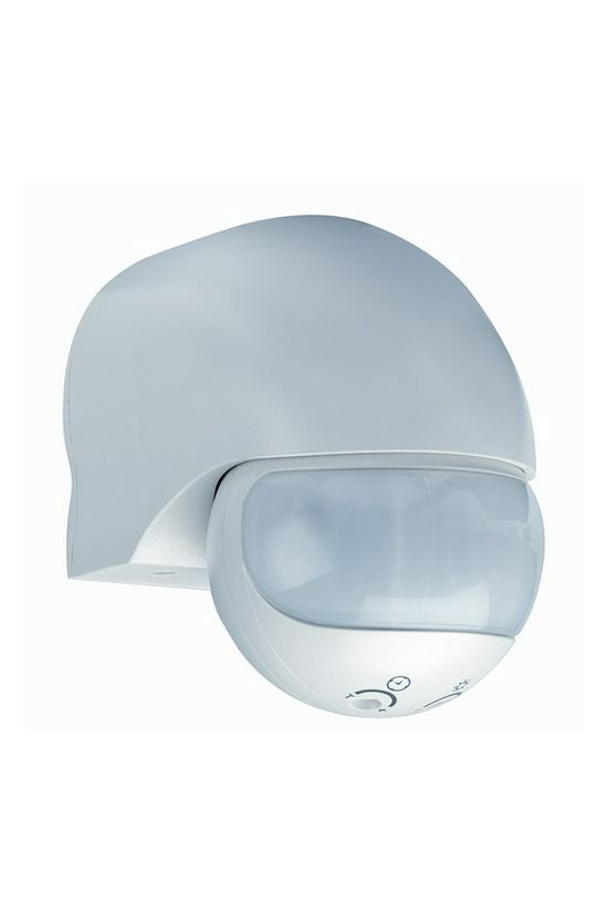 Mozgásérzékelő falra 12m/előre 180° PIR 1000W 230V fehér IP44 McGuard mini BM180ws GROTHE - 94513