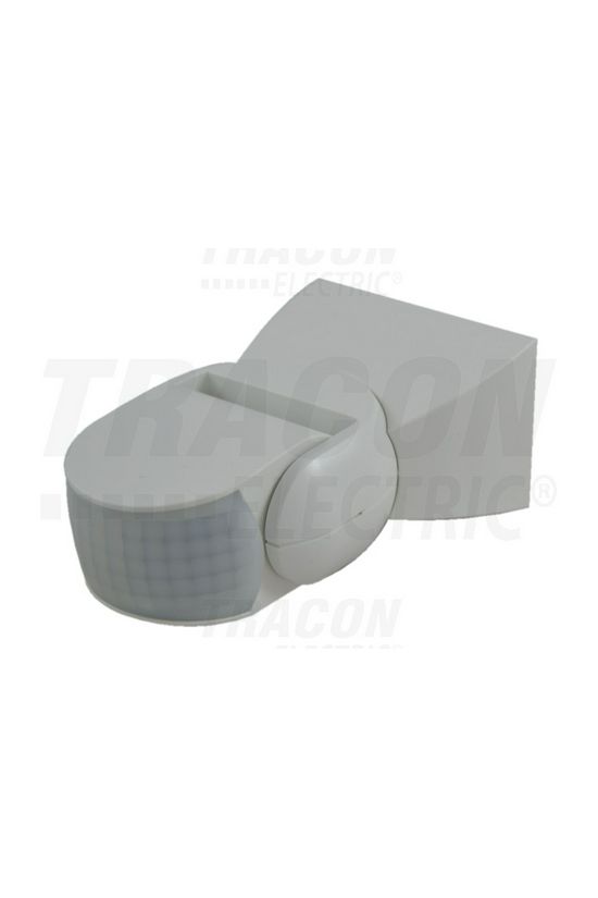 Mozgásérzékelő falra 12m/előre 180° PIR 1000W 230V fehér IP65 TRACON - TMB-115