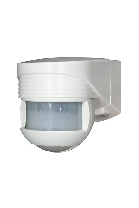 Mozgásérzékelő kültéri falra 12x10m 140° PIR 1000W 230V fehér IP44 LC-Click-N 140 B.E.G. - 91001