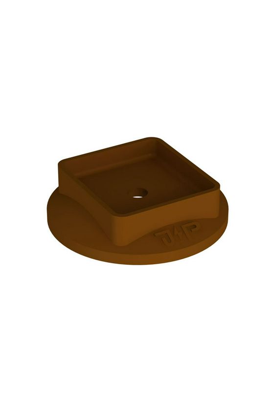 Rozetta Niro kapocshoz barna műanyag VI J.PRÖPSTER - 1048