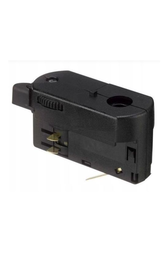 Multi adapter világítási sínhez 6A 1F lámpatest csatlakozóadapter 3x 1mm2 fekete GA69-2 LIVAL - KKT30132