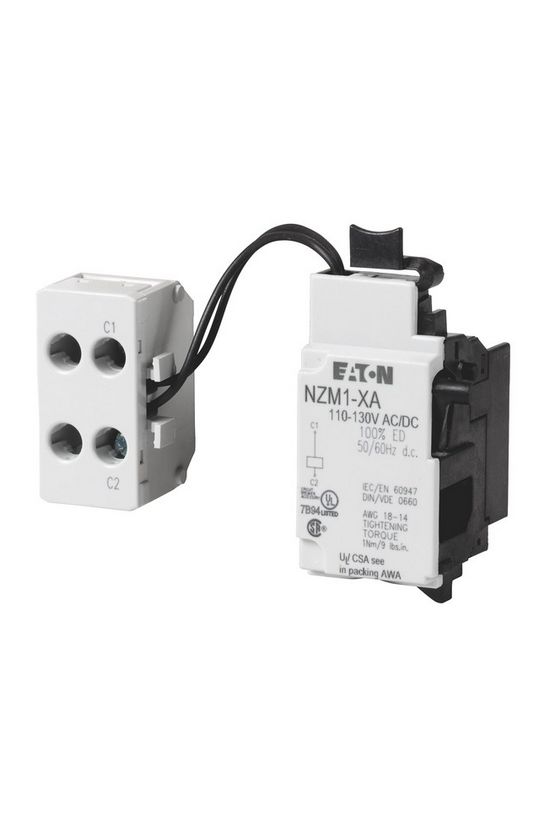 Munkaáramú kioldó 208-250VAC 208-250VDC NZM1-XA208-250AC/DC EATON - 259726