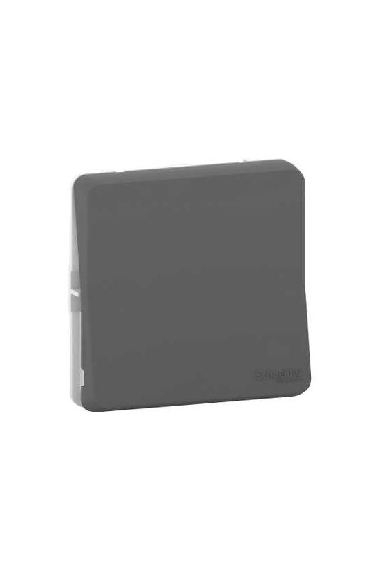 MurevaStyl 107 keresztkapcsoló betét szürke csavaros IP55 1- billentyű/gomb Schneider - MUR35020