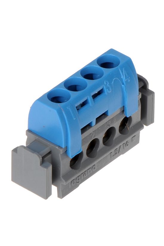 N-sín 4P csavaros 4csatl./16mm2 kalapsínre Lexic LEGRAND - 004840