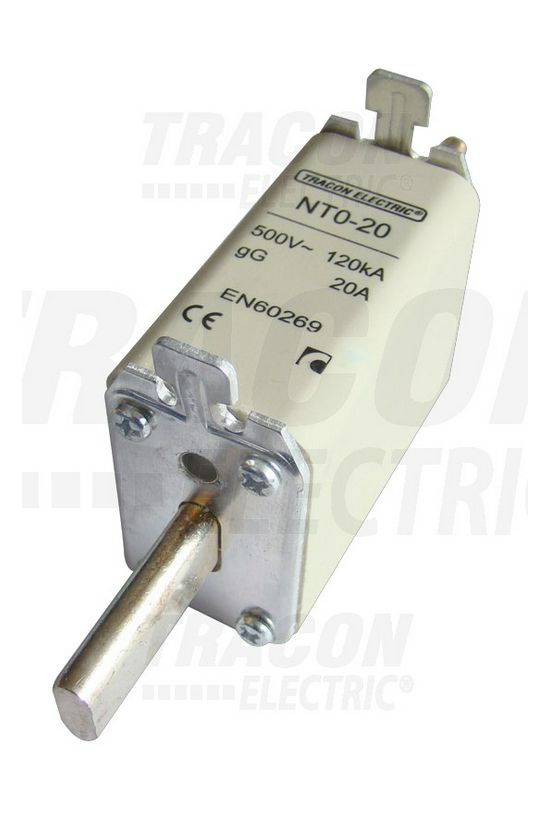 NH biztosítóbetét NH0 40A gL/gG 500V TRACON - NT0-40