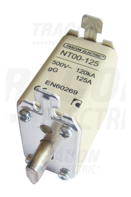 NH biztosítóbetét NH00 25A gL/gG 500V TRACON - NT00-25