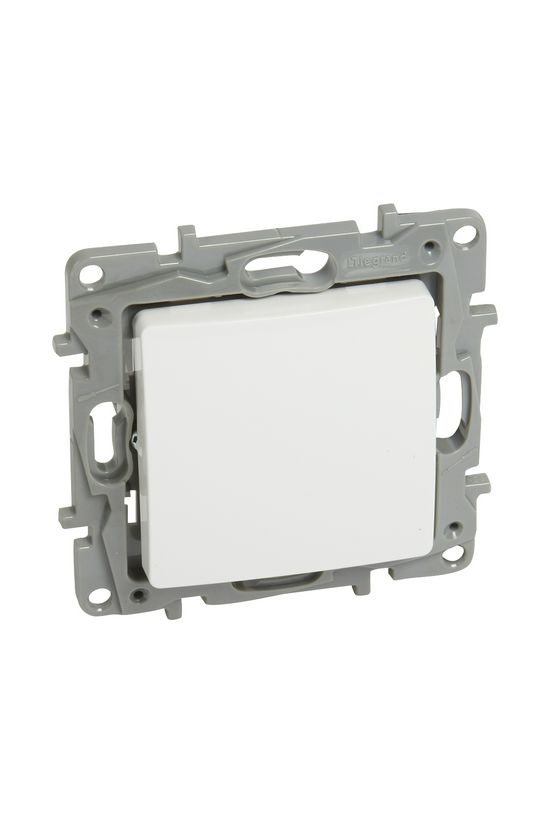 Niloé 101 1P kapcsoló betét fehér süllyesztett IP20 1- billentyű/gomb LEGRAND - 764500