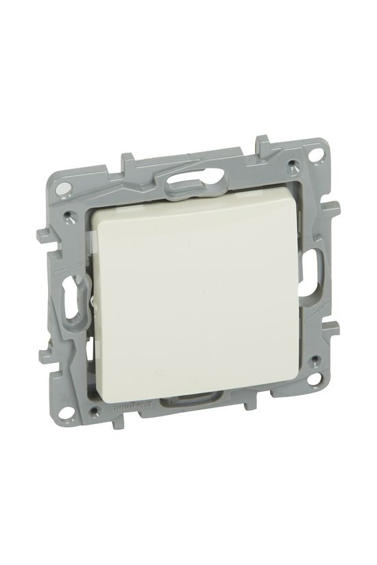 Niloé 106 váltókapcsoló betét bézs süllyesztett IP20 1- billentyű/gomb LEGRAND - 764601