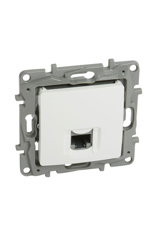 Niloé adatcsatlakozó dugalj UTP RJ45 8(8) Cat5e fehér csavaros LEGRAND - 764571