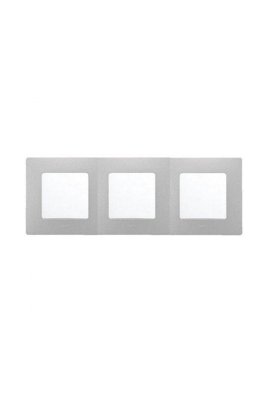 Niloé keret 3-as alumínium vízszintes és függőleges műanyag LEGRAND - 397043