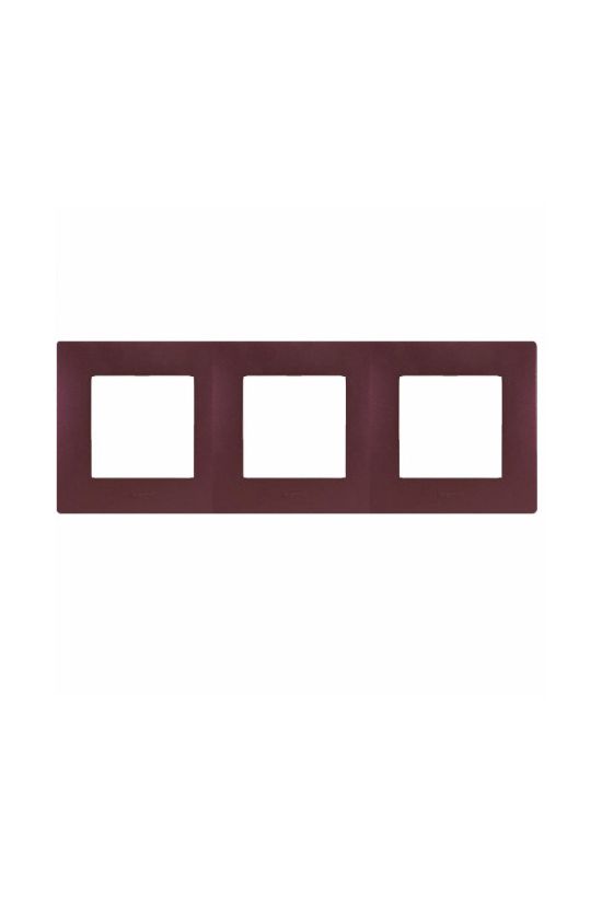 Niloé keret 3-as padlizsánlila vízszintes és függőleges műanyag LEGRAND - 397083