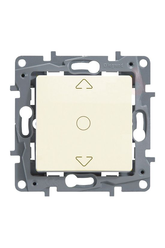Niloé redőnymozgató NR105 1P nyomó billentyűs bézs műanyag LEGRAND - 764612