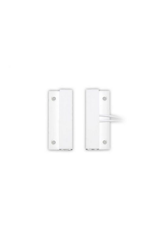 Nyitásérzékelő (reed-relé) 2vez. közép-kivezetés 21mm kapcs.táv falonkívüli fehér TANE ALARM - FM-106