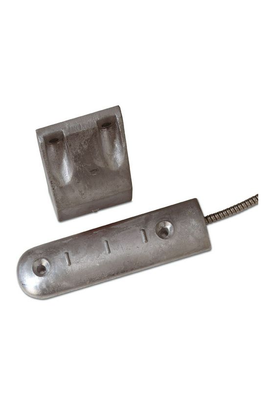 Nyitásérzékelő (reed-relé) 4vez. padlóra (garázs) 50mm kapcs táv. falonkívüli fehér UTCF - MM106