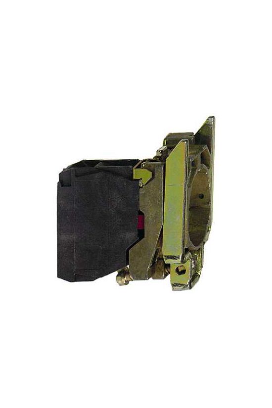 Nyomógomb aljzat érintkezővel beépíthető 1-z 3A/AC15/230V csavaros Harmony XB4 Schneider - ZB4BZ101