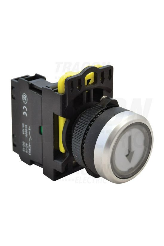 Nyomógomb komplett műa. d22 3A