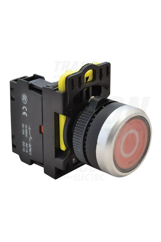 Nyomógomb komplett műa. d22 3A