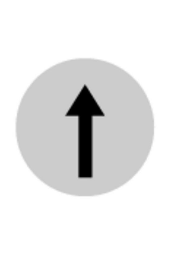 Nyomógomb-lapka kerek lapos fehér