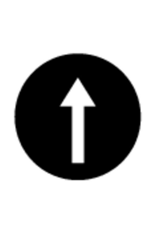 Nyomógomb-lapka kerek lapos fekete