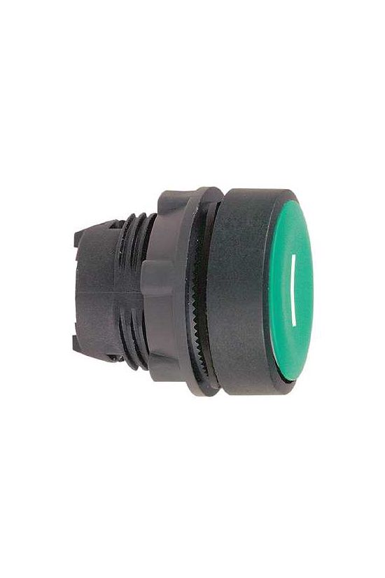 Nyomógombfej műanyag d22 ^ lapos fehér kerek visszaugró Harmony XB5 Schneider - ZB5AA334