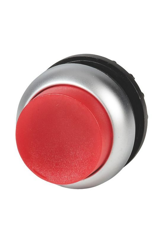 Nyomógombfej műanyag d22 világító magas piros kerek visszaugró M22-DLH-R EATON - 216967