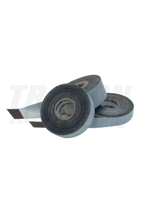 Önvulkanizáló szalag fekete 19mm x 10m 75°C max. TRACON - ONVSZ19