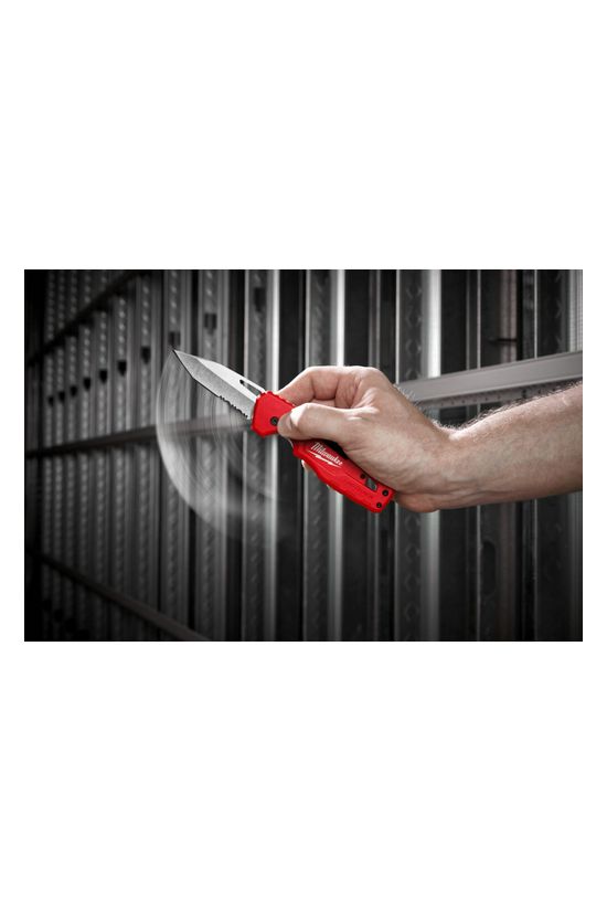 Összecsukható kés 5 az 1-ben részben fogazott penge egyenes Milwaukee - 4932492454