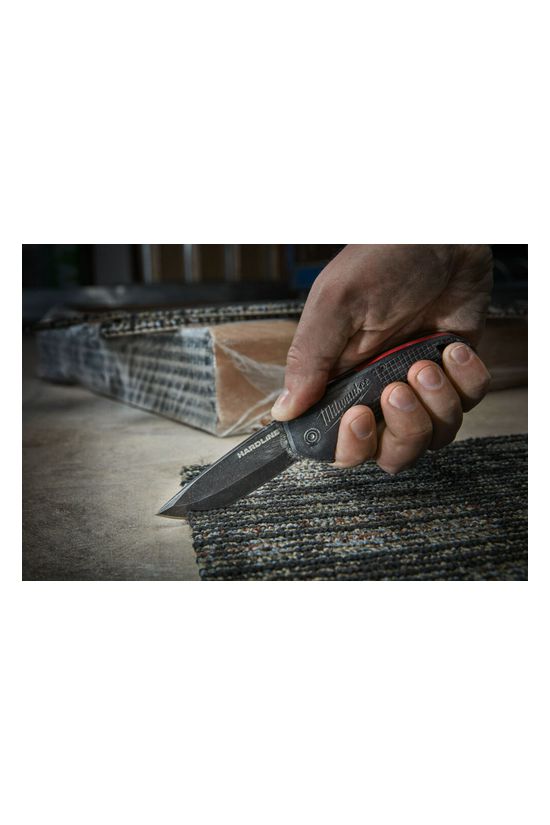 Összecsukható kés sima élű D2-acél fekete egyenes Milwaukee - 4932492452