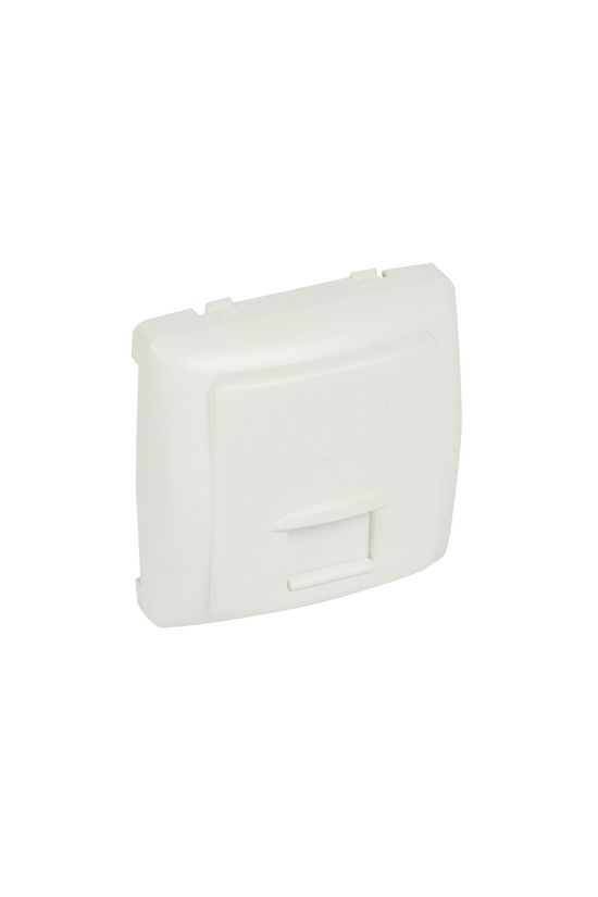 Oteo telefon csatlakozó betét közp. fedéllel RJ11 műanyag fehér LEGRAND - 086143