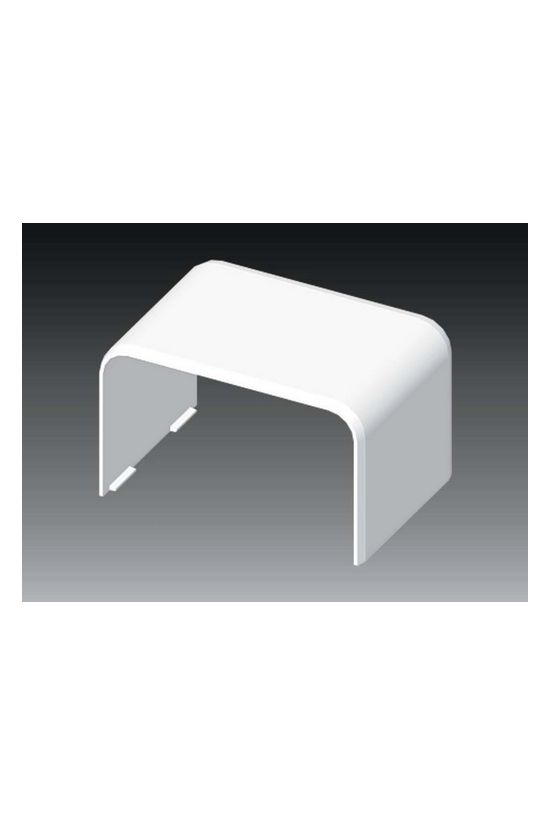 Parapetcsatorna illesztéstakaró 100X60-hoz 100mm-sz 60mm-mé műanyag szimmetrikus EKE KOPOS - 8552_HB