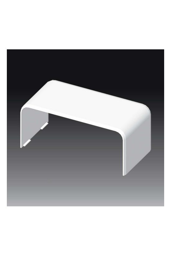 Parapetcsatorna illesztéstakaró 1470x60-hoz 140mm-sz 60mm-mé műanyag szimmetrikus EKE KOPOS - 8562_HB