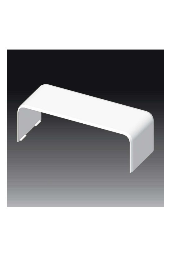 Parapetcsatorna illesztéstakaró 180x60-hoz 180mm-sz 60mm-mé műanyag szimmetrikus EKE KOPOS - 8572_HB