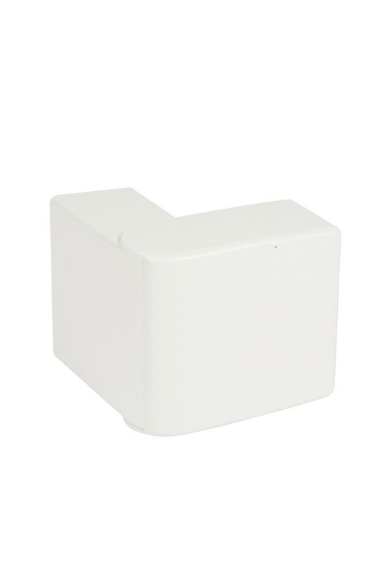Parapetcsatorna külső sarok 100x50-hez 60-120° fényesfehér műanyag kúpfedél DLP-S LEGRAND - 638032