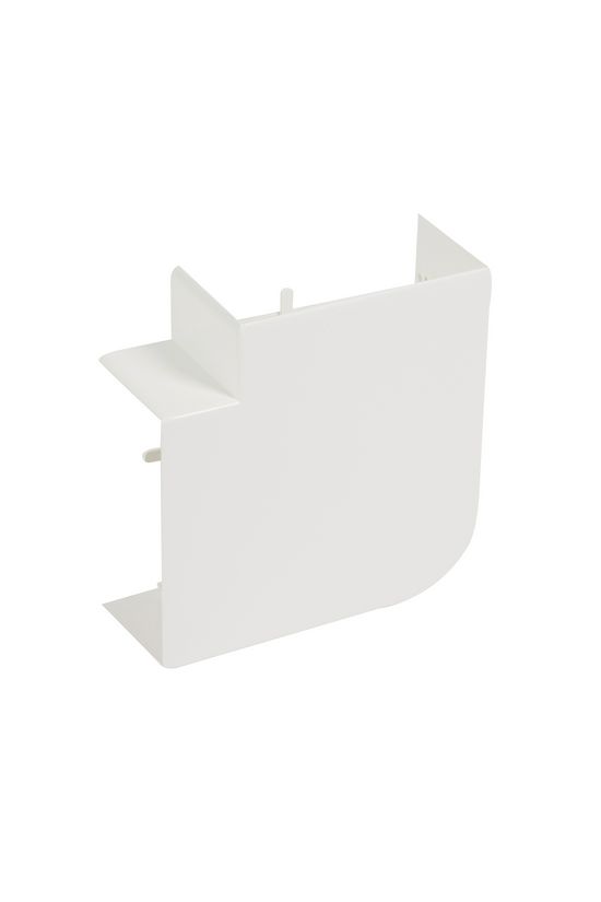 Parapetcsatorna L-idom 100x50-hez emelkedő/süllyedő 90° fényesfehér műanyag DLP-S LEGRAND - 638033