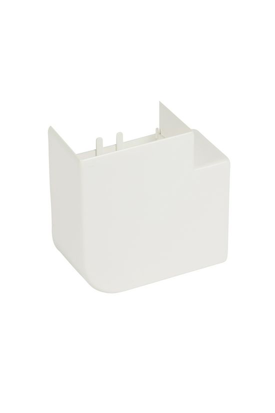 Parapetcsatorna L-idom 85x50-hez emelkedő/süllyedő 90° fényesfehér műanyag DLP-S LEGRAND - 638023