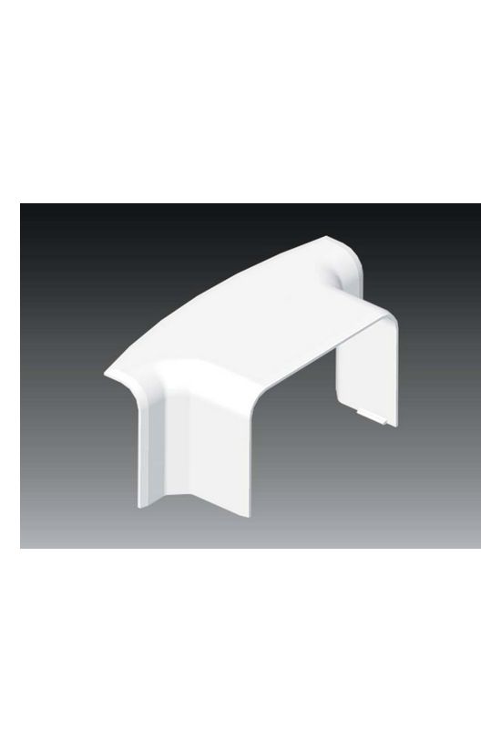 Parapetcsatorna T-idom 100x60-hoz 100mmx 60mm 100mm-sz/leágazó műanyag fényesfehér EKE KOPOS - 8554_HB